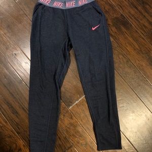 Nike Dri-Fit fleece pants. Size S.